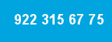 922 315 67 75